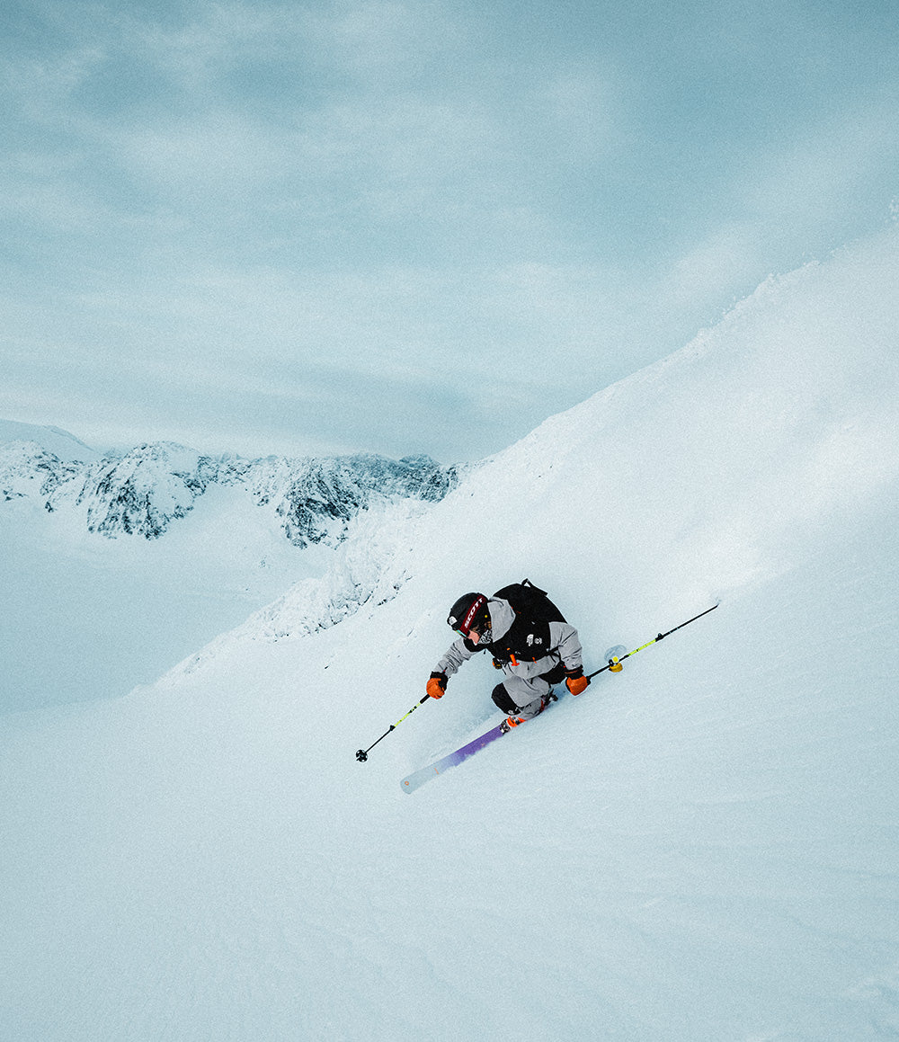 Caite Zeliff Skiing