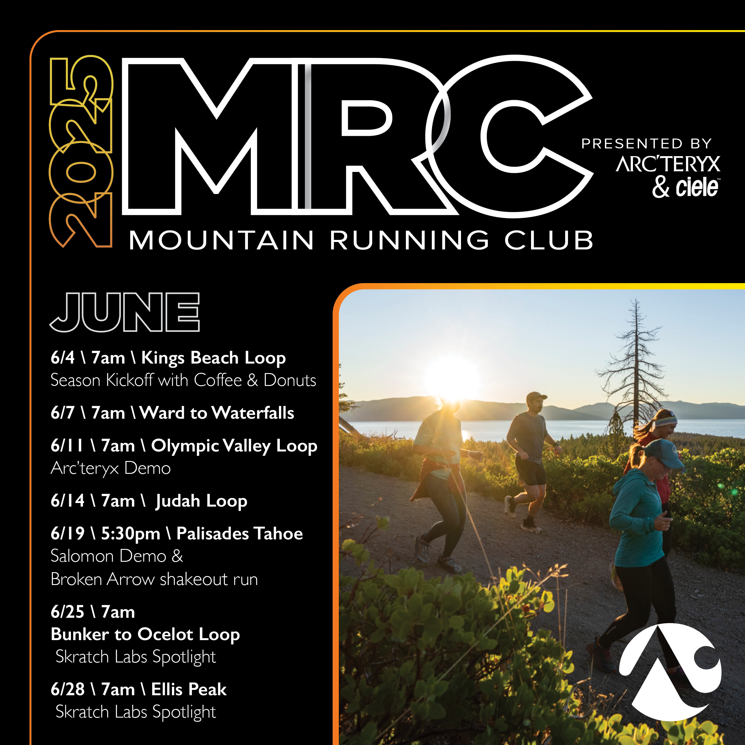 Alpenglow Sports Mountain Running Club Announces 2025 Schedule