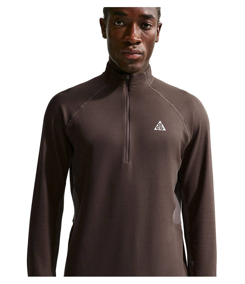 M 1/4 Zip Trail Running Top