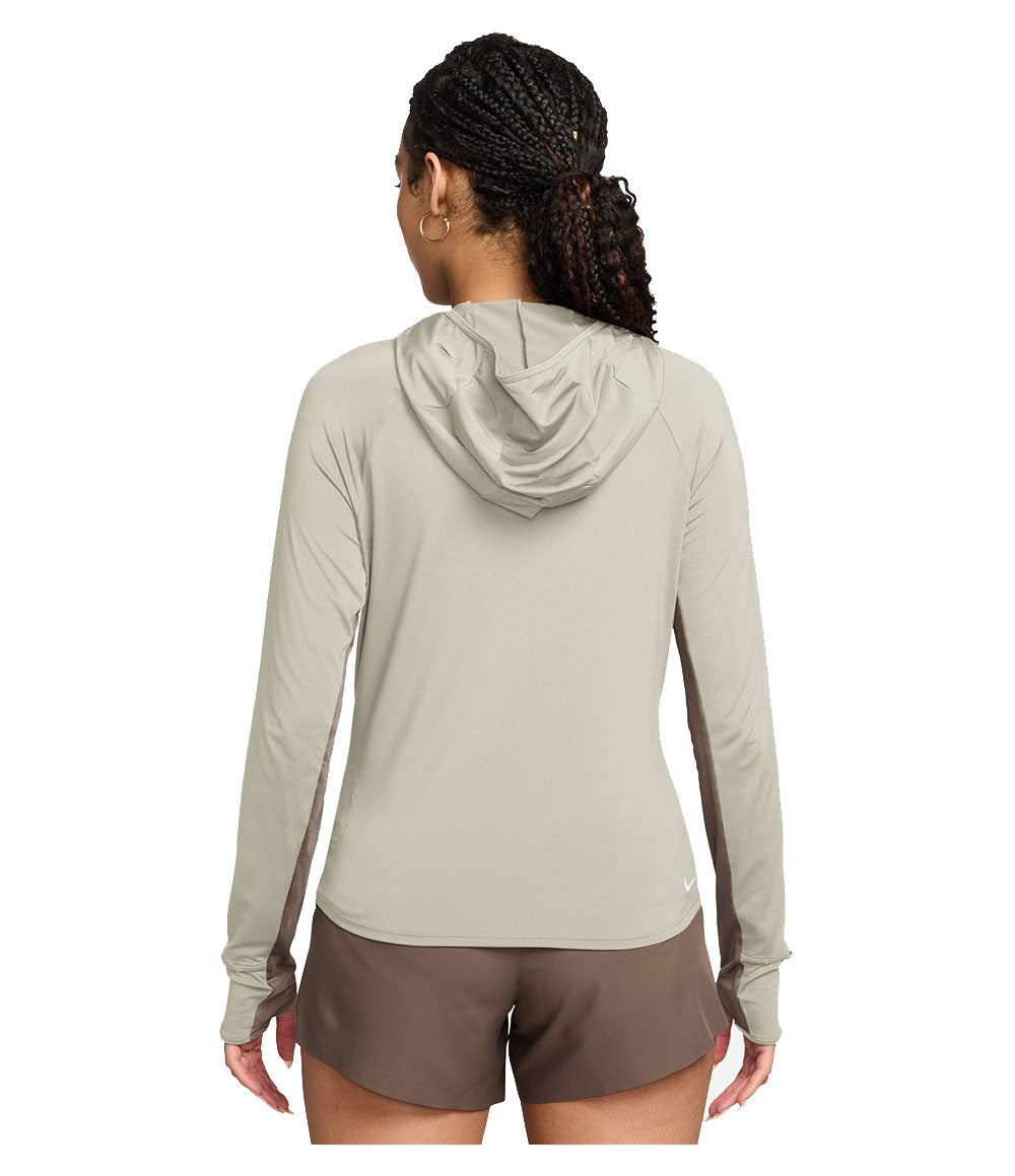 W UV-Resistant Hooded Mid-Layer Top