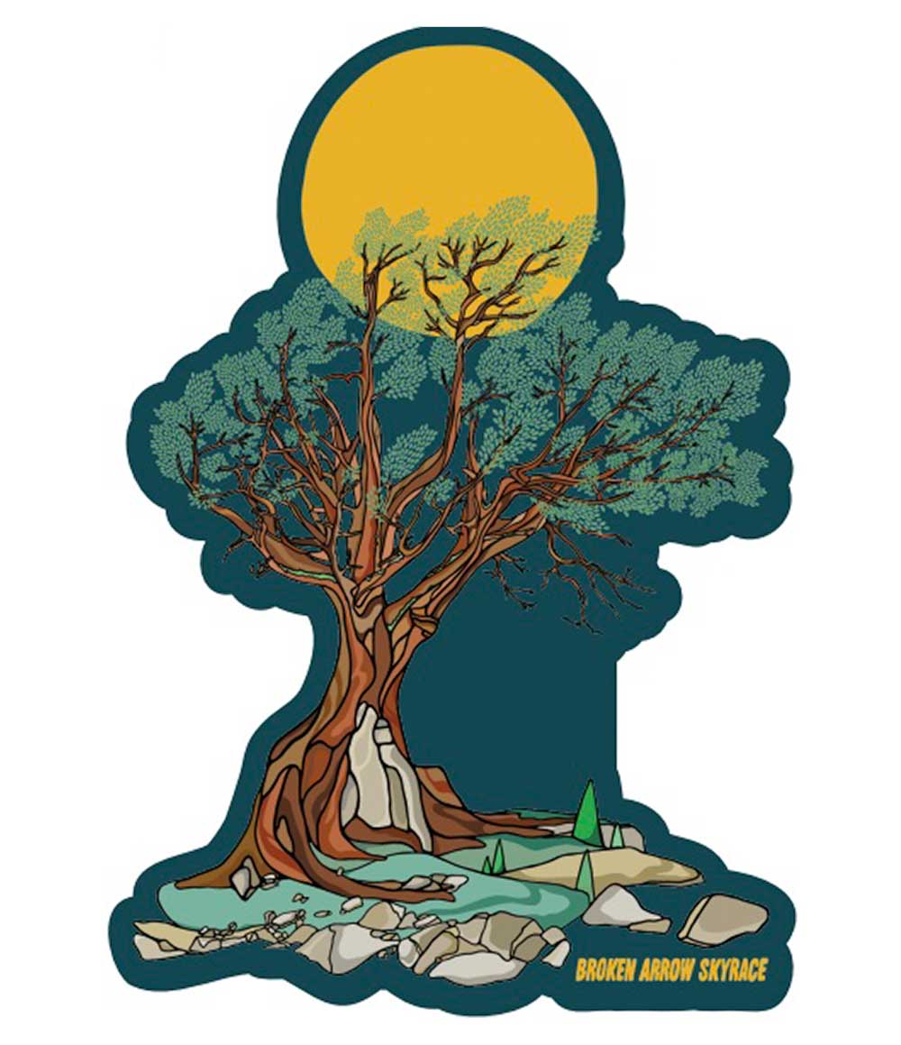 Broken Arrow Juniper Sticker