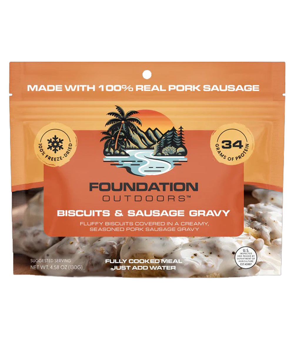 Biscuits & Sausage Gravy Meal 1 Srv