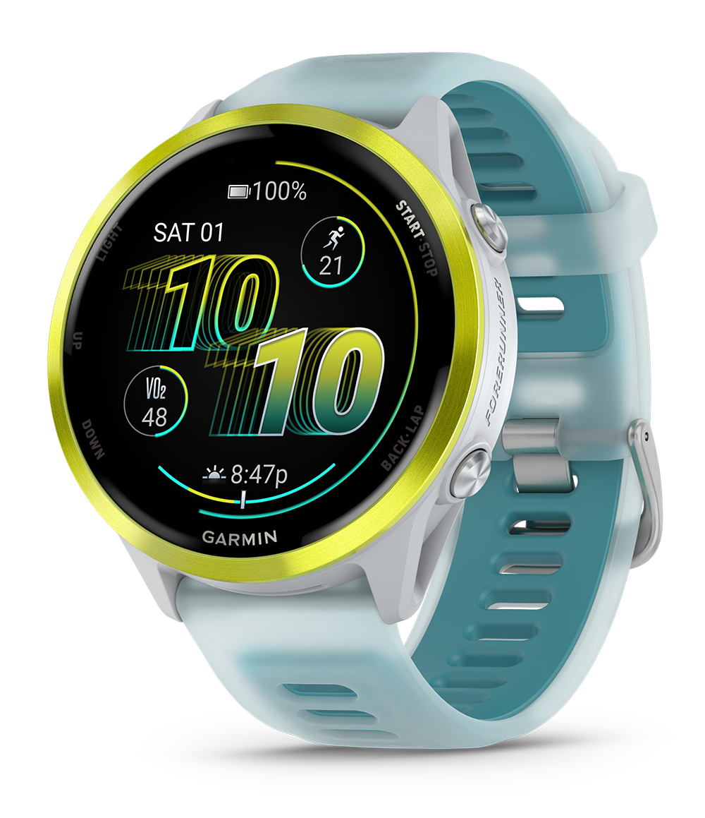 Forerunner 570 47mm Whitestone/Amp Yellow