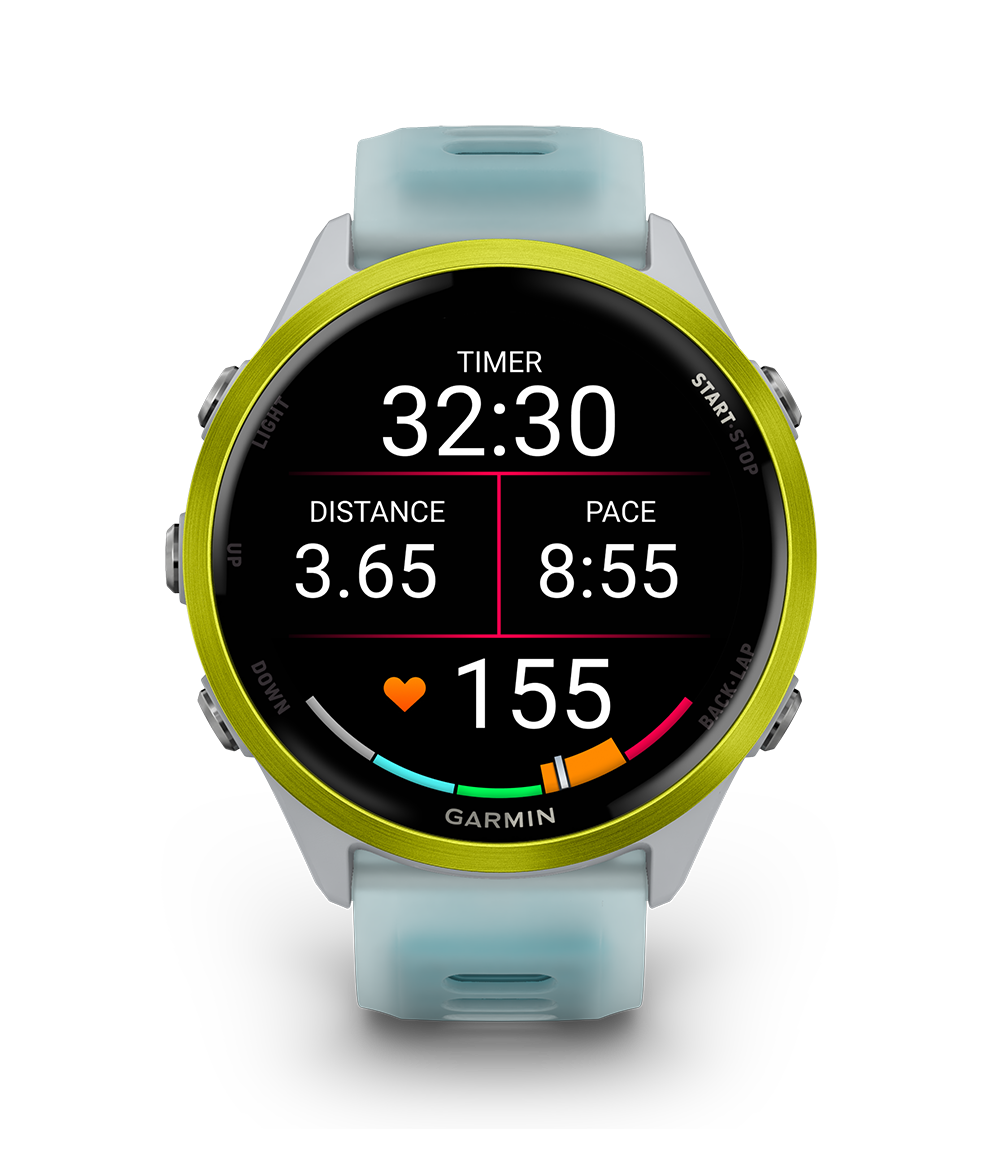 Forerunner 570 47mm Whitestone/Amp Yellow