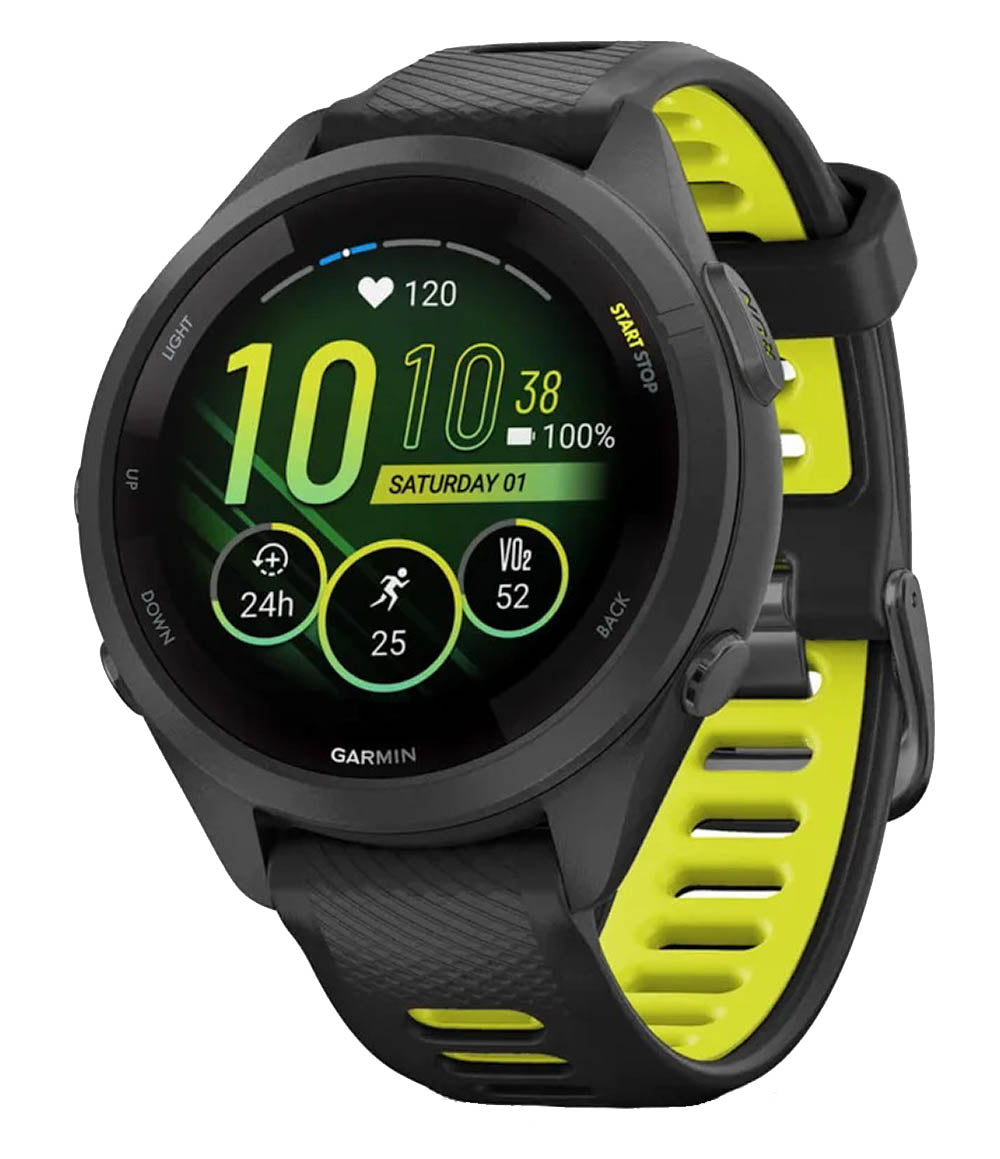 Forerunner 265S Black/Amp Yellow