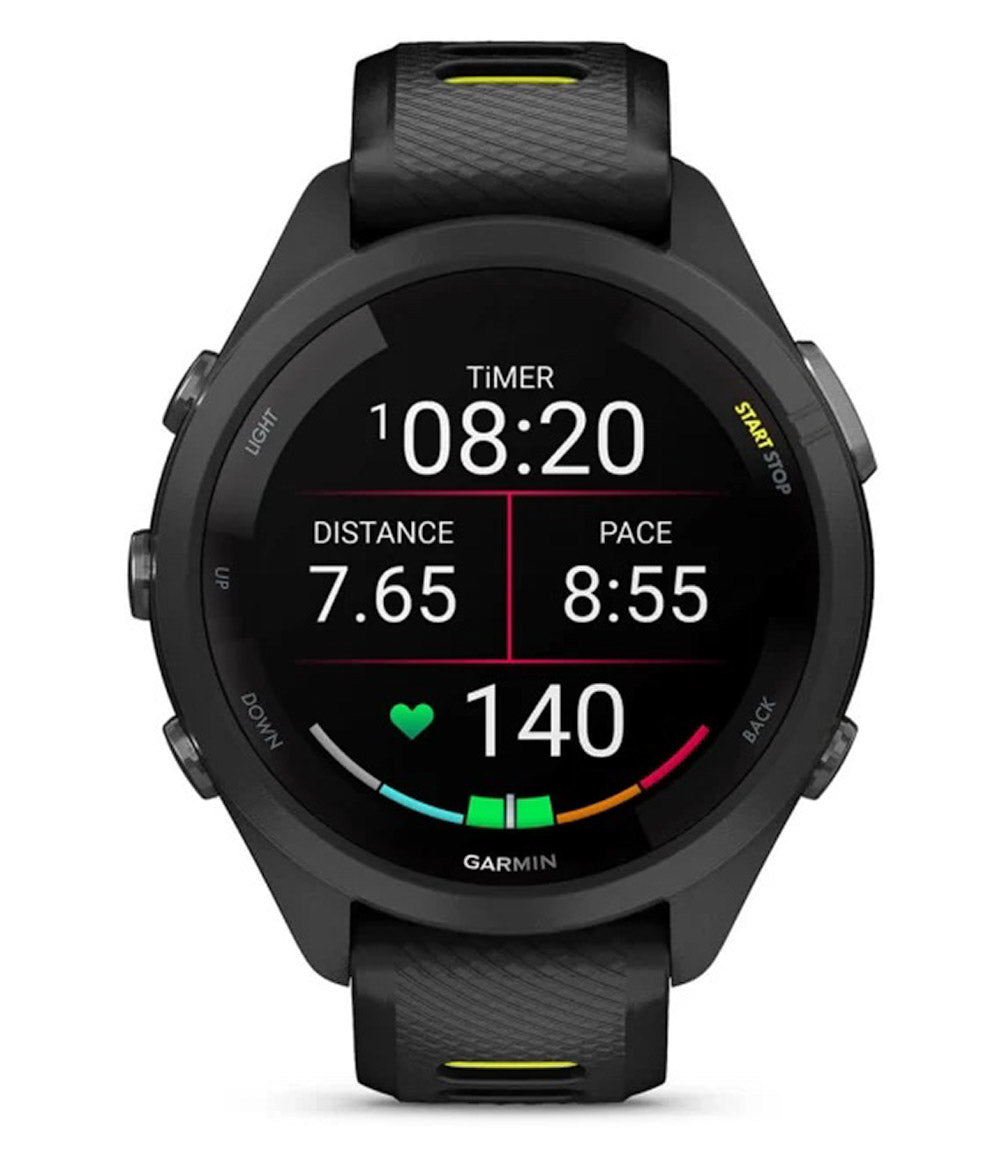 Forerunner 265S Black/Amp Yellow