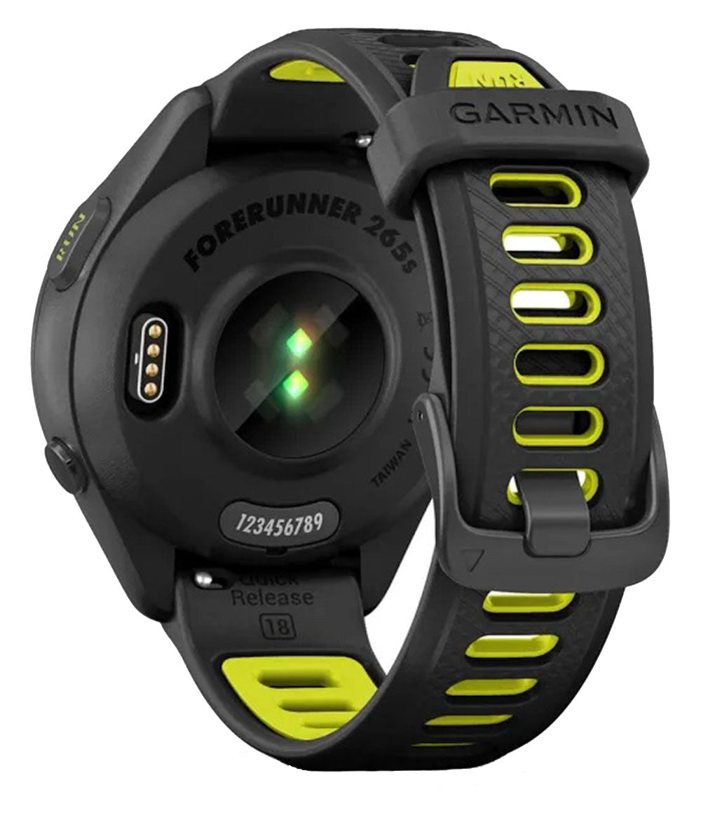 Forerunner 265S Black/Amp Yellow