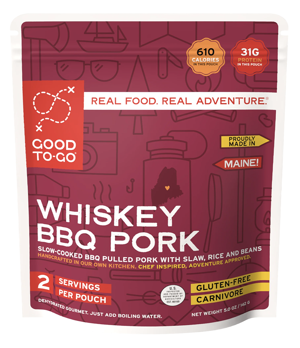 BBQ Pulled Pork w/Whiskey Glaze & Slaw 2 SRV