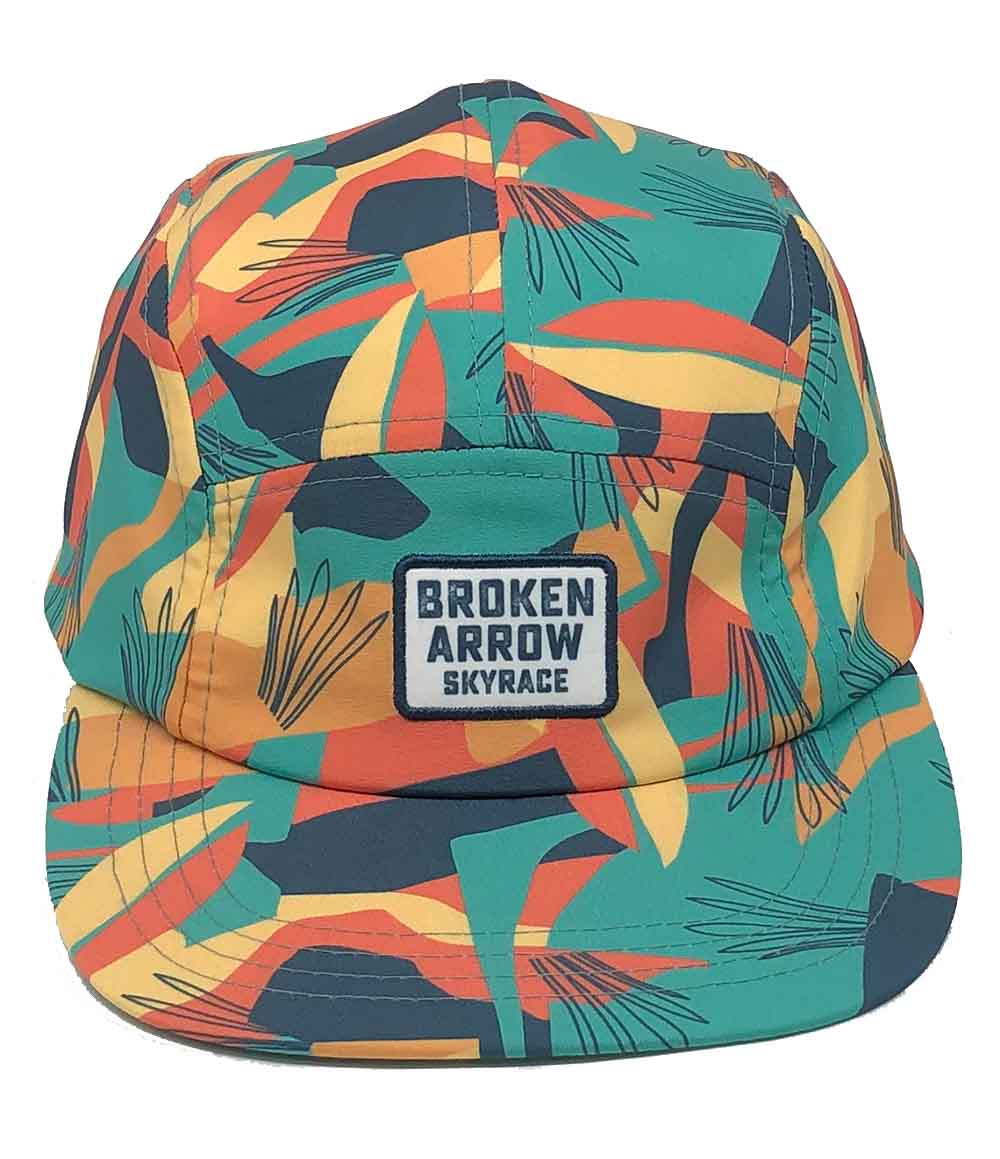 Broken Arrow Technical Camp Hat Bright Floral