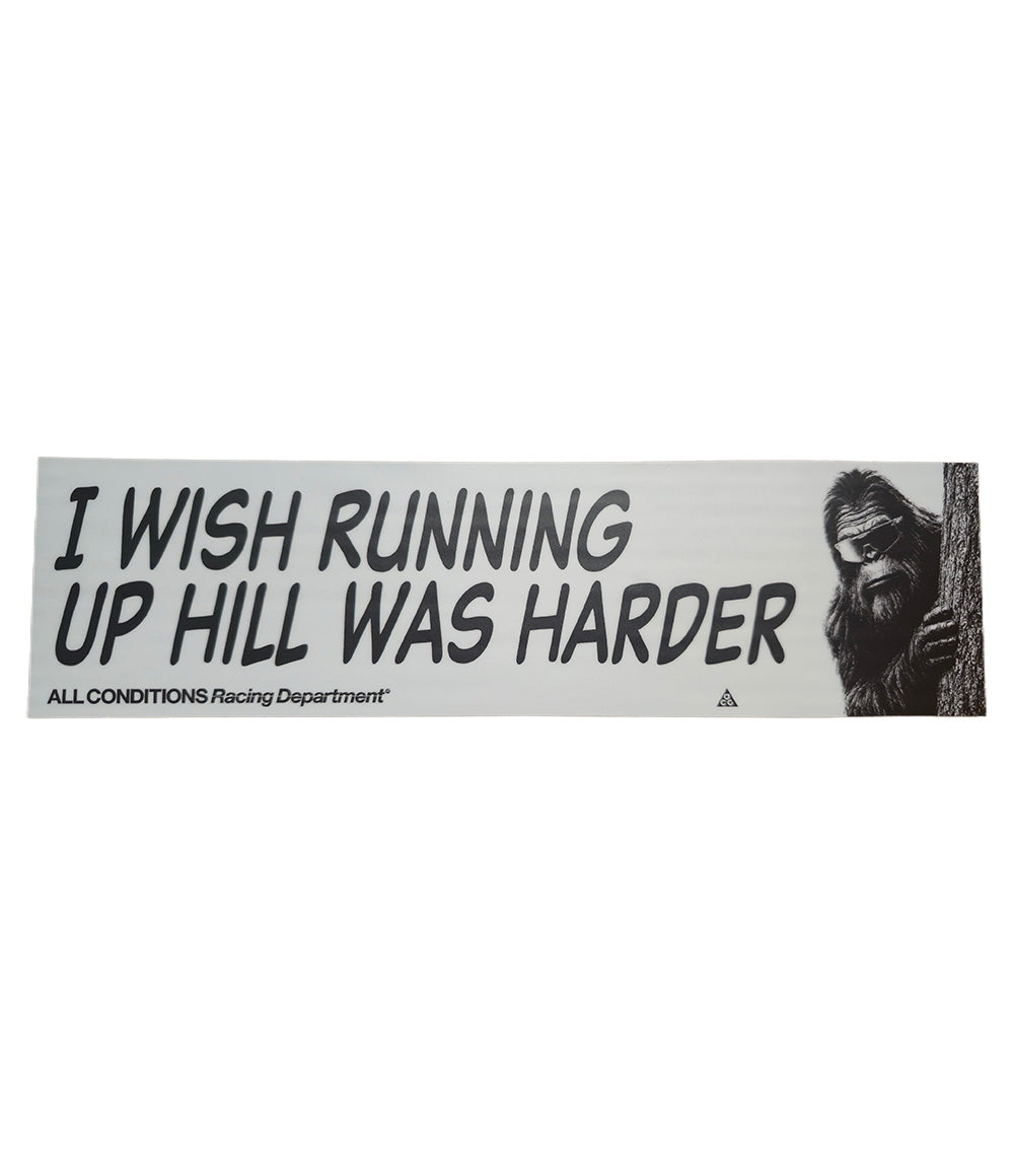 ACG X Broken Arrow Bumper Sticker - Running Uphill