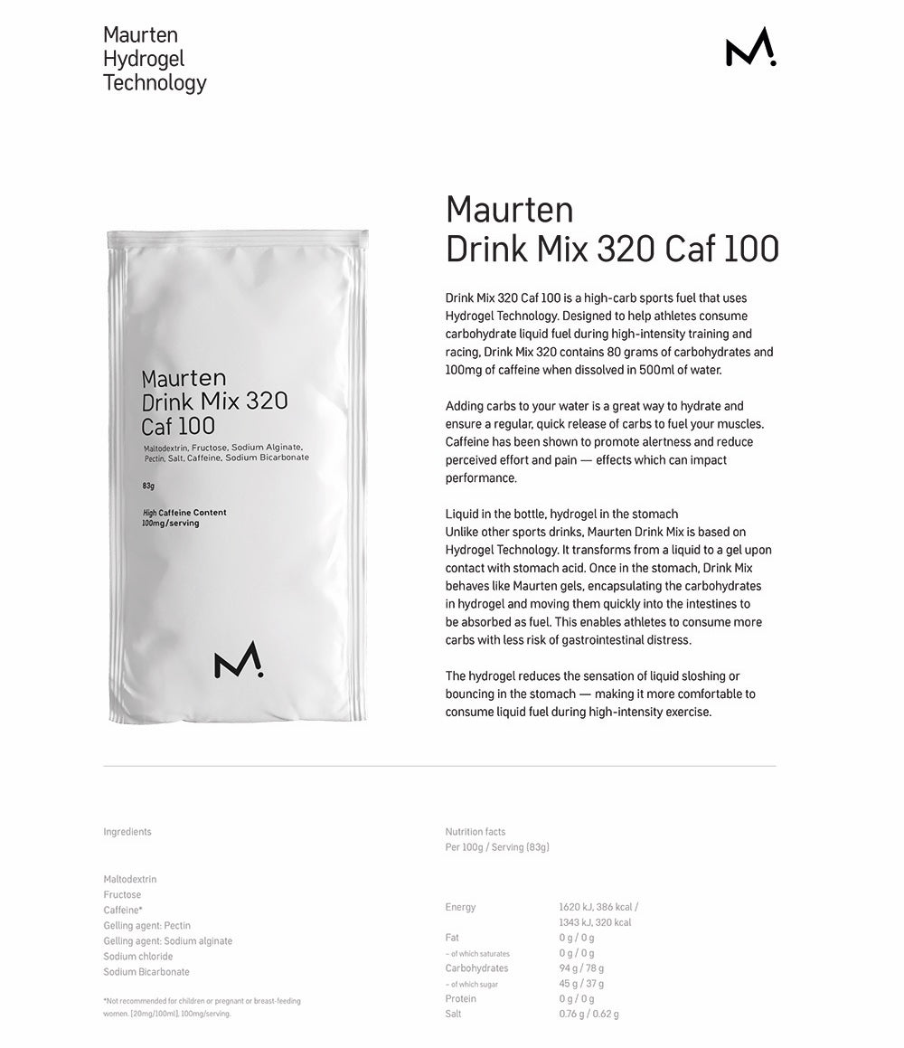 Drink Mix 320 Caf 100 Single