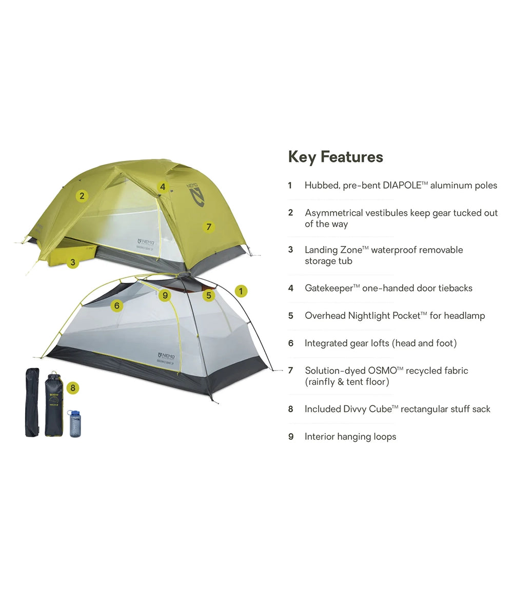 Dragonfly OSMO 2P Tent Birch Bud