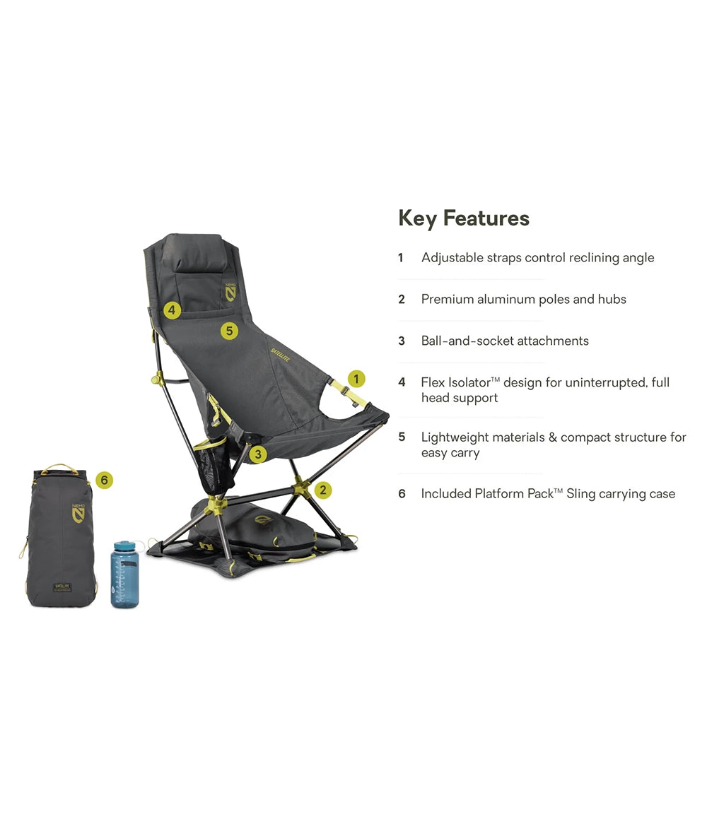 Satellite Reclining Camp Chair