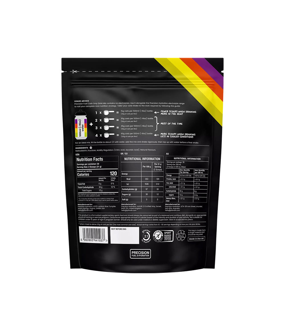 PF Carb Only Drink Mix 120g 30SRV