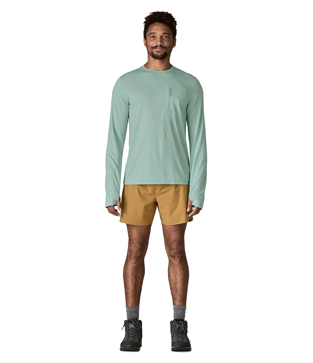 M LS Cap Cool Sun Shirt