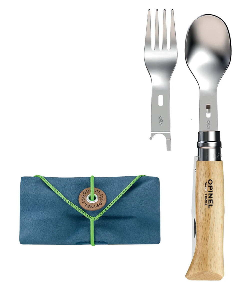 Picnic + Cutlery W/ No.8 Folding Knife