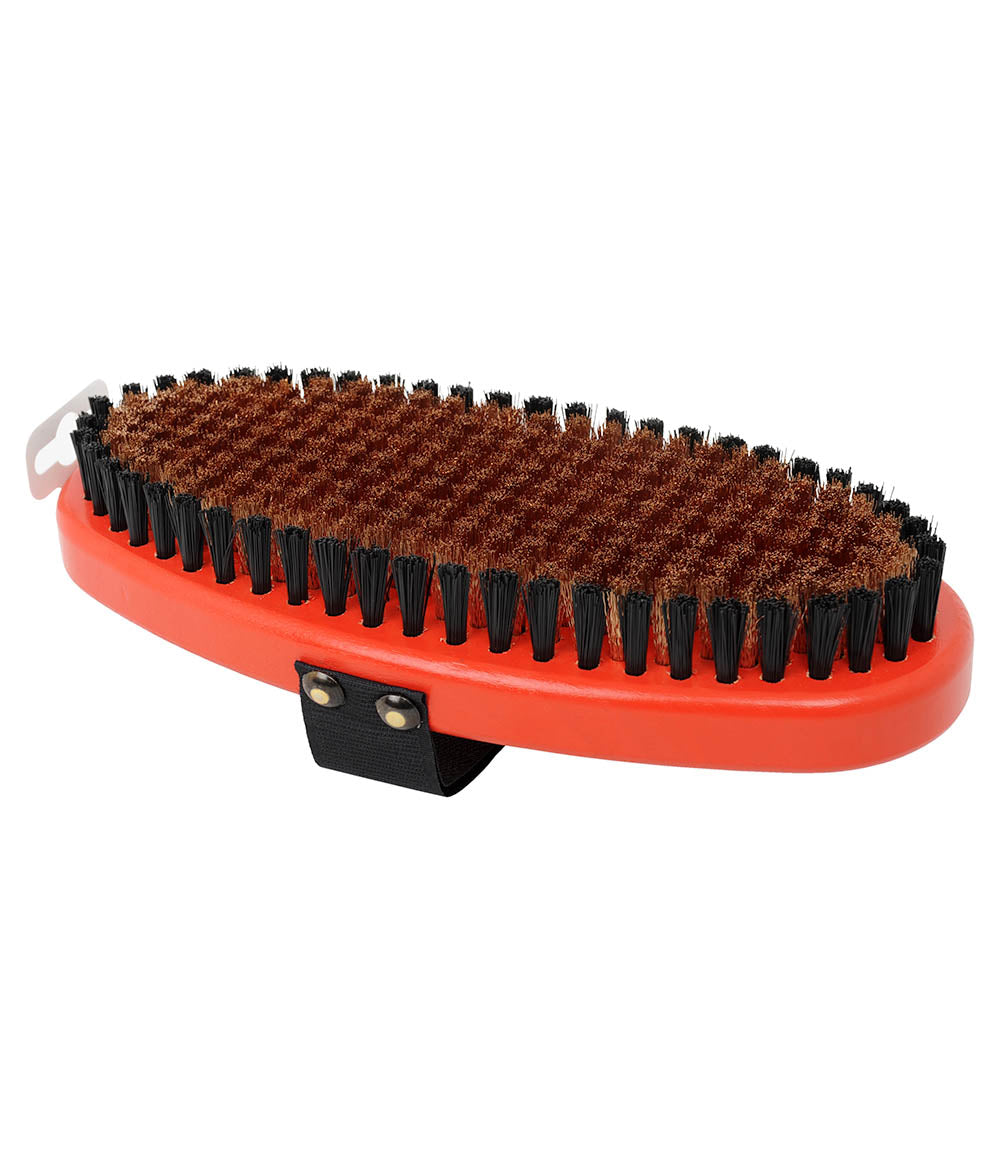 Bronze Coarse Brush Oval