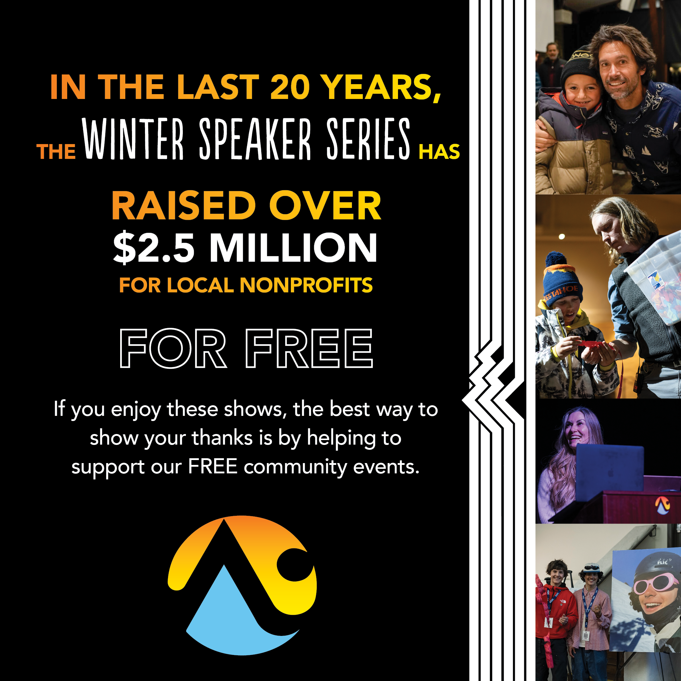 Support Alpenglow Sports Free Community Events