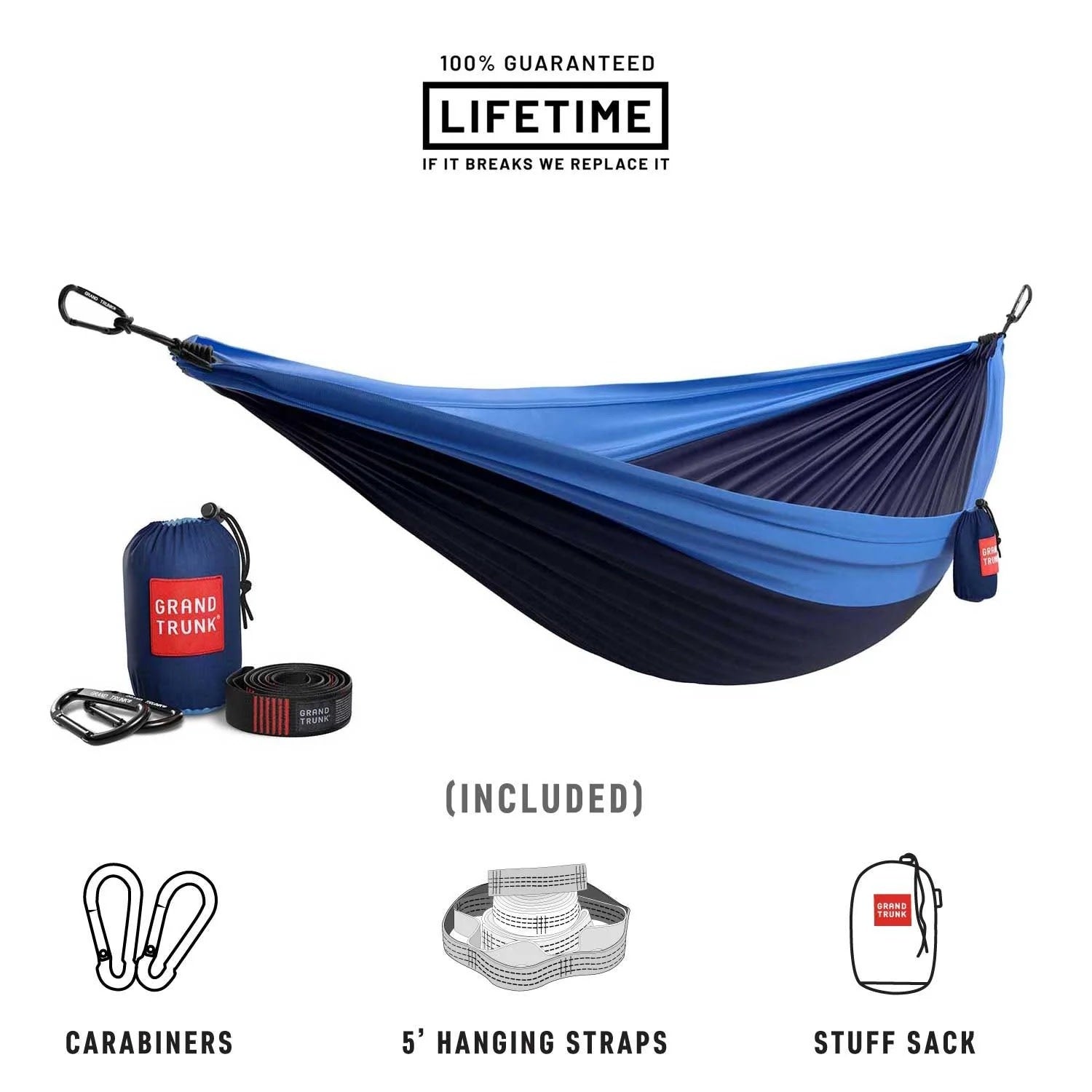 Double Deluxe Hammock w/Strap