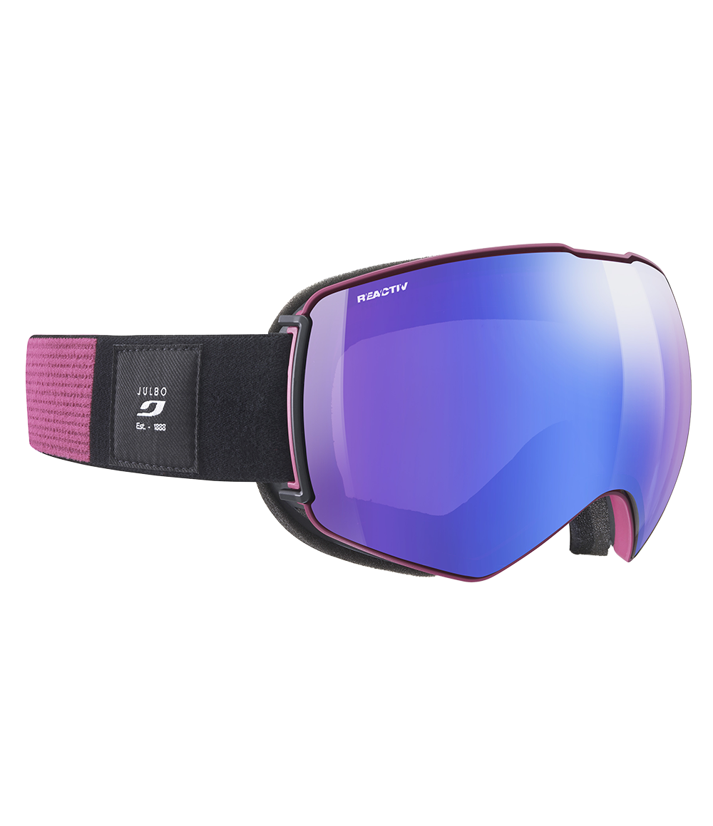 Lightyear Goggle Black/Purple REACTIV 1-3 HC