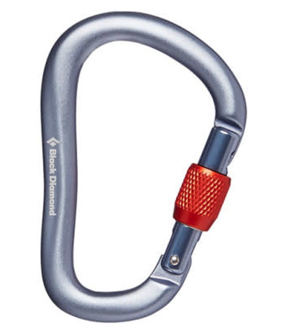 Rocklock Screwgate Carabiner Gray