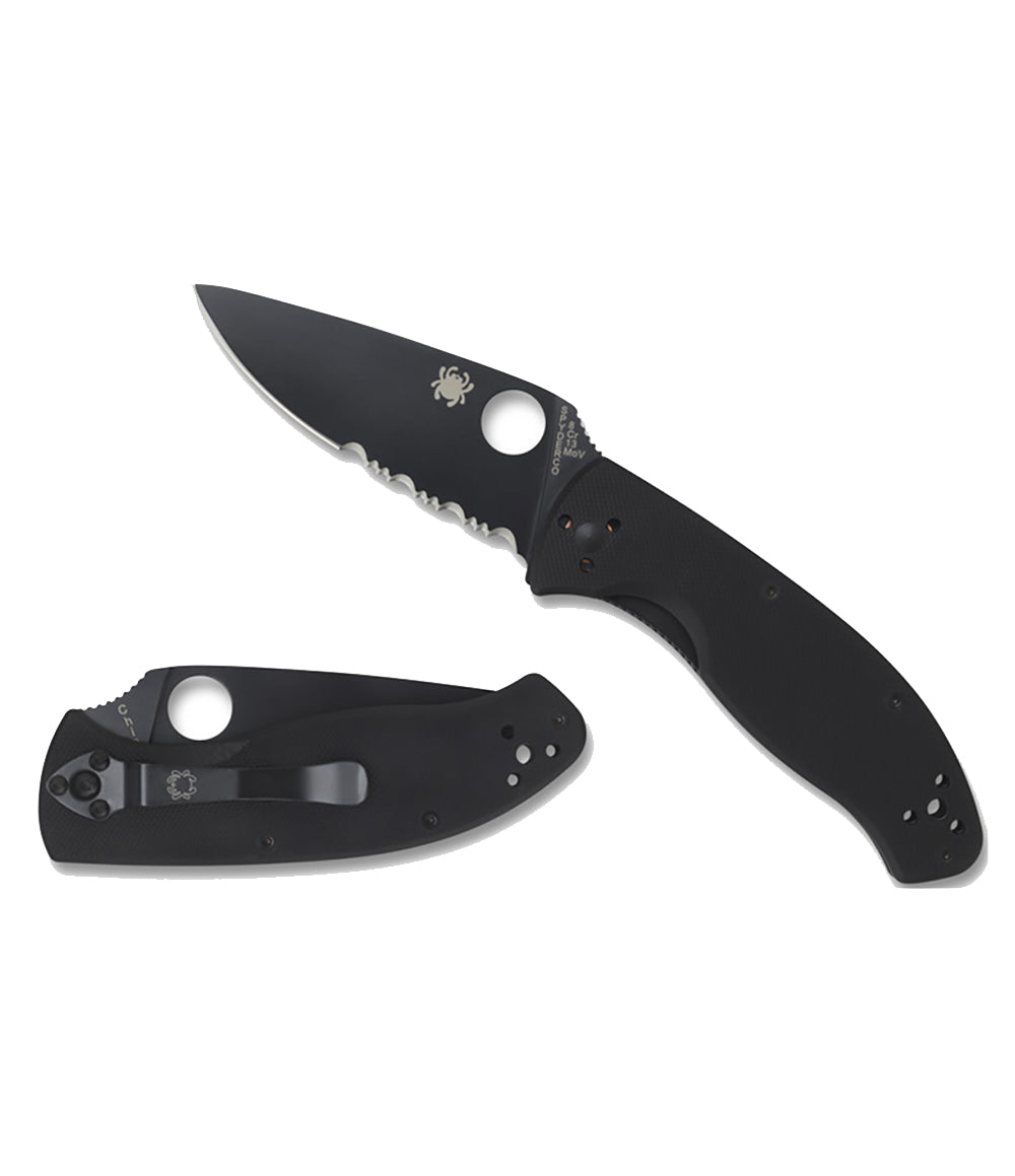 Tenacious Black Blade Combo Knife