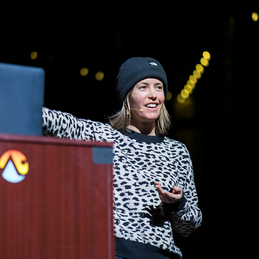Ingrid Backstrom presents at the Winter Speaker Series
