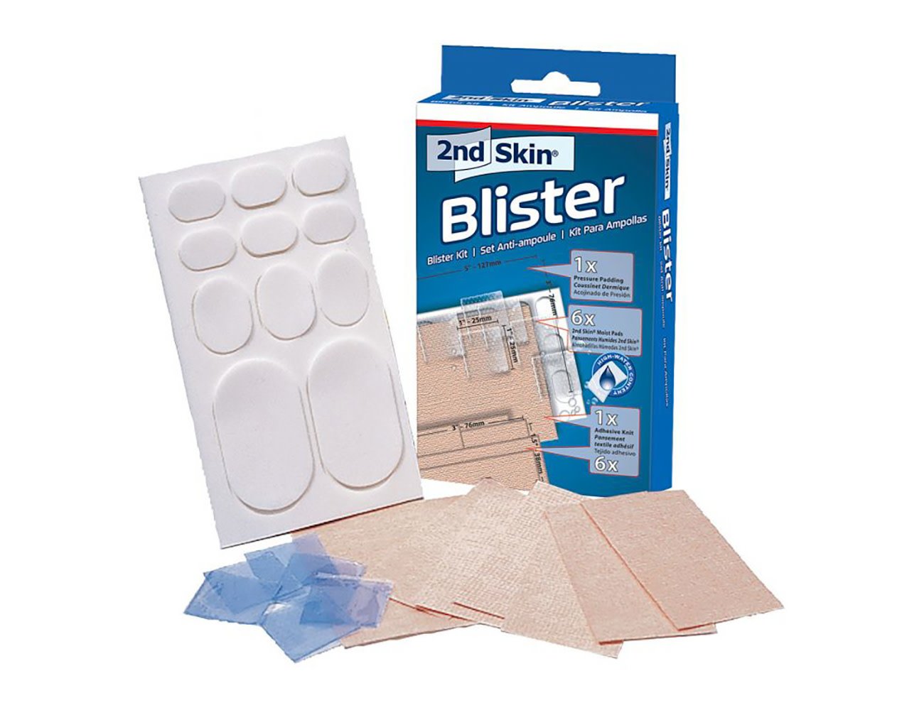 2nd Skin Blister Kit  w/Pouch