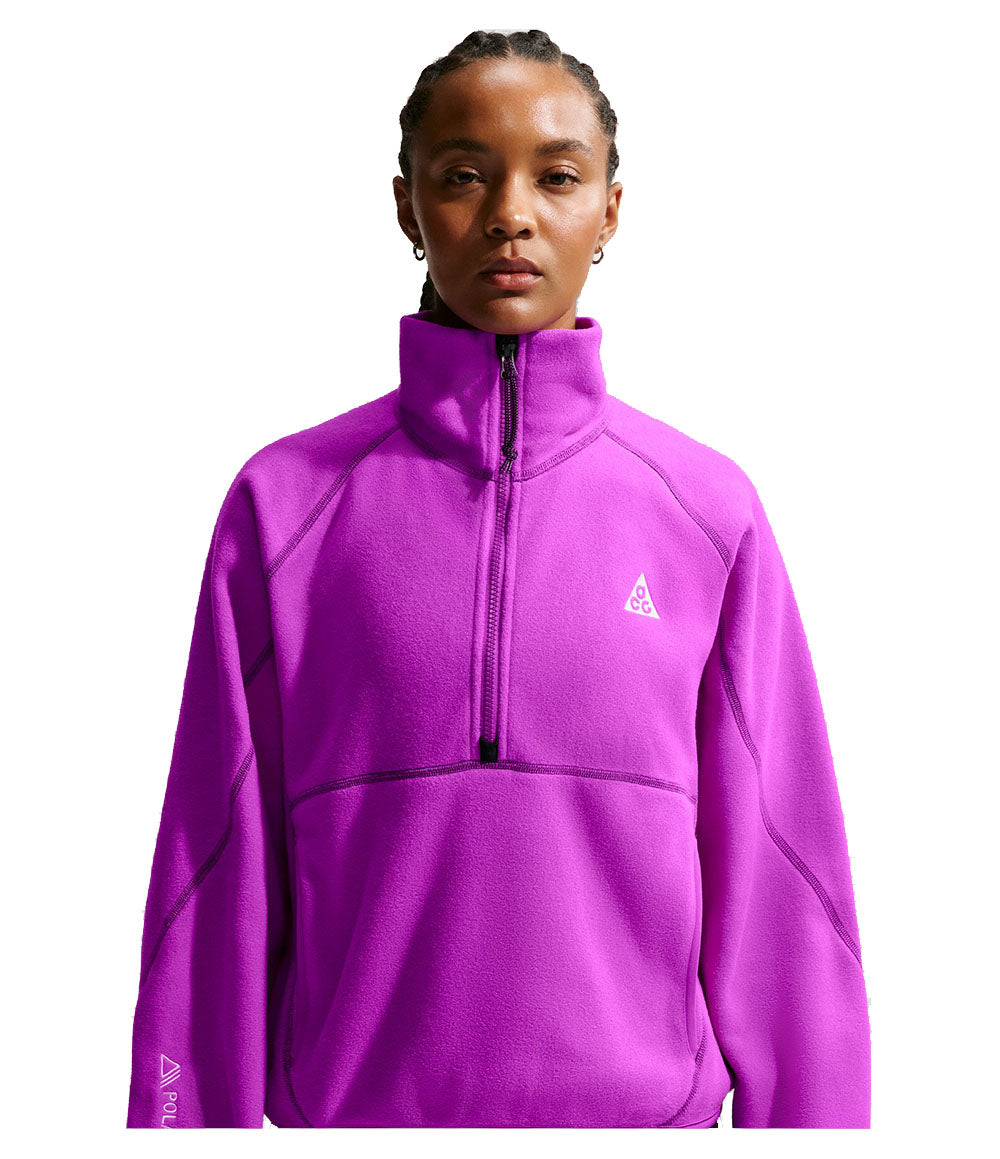 W Wolf Tree 1/2 Zip Top