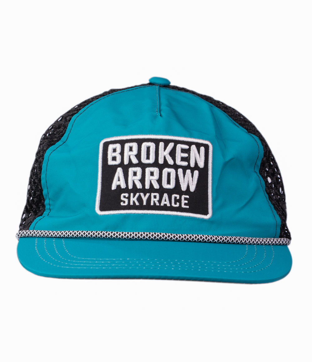 Broken Arrow Traverse Trucker Teal Patch