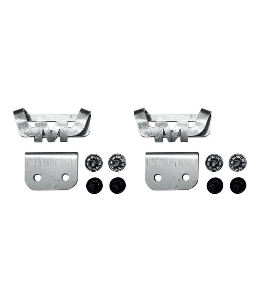 M-Skiclamp W/Brackets & Rivets