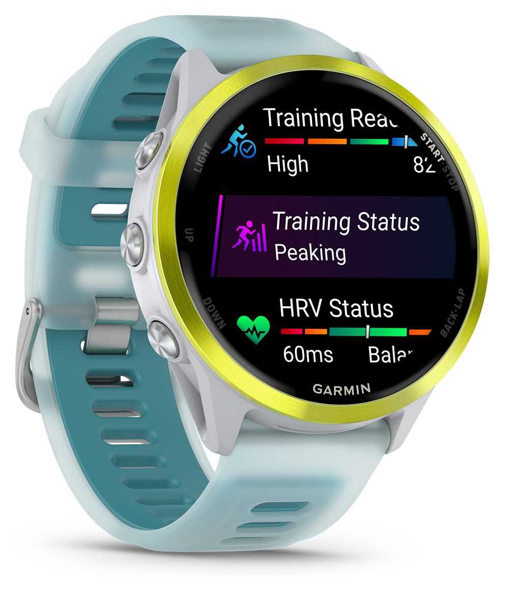Forerunner 570 47mm Whitestone/Amp Yellow