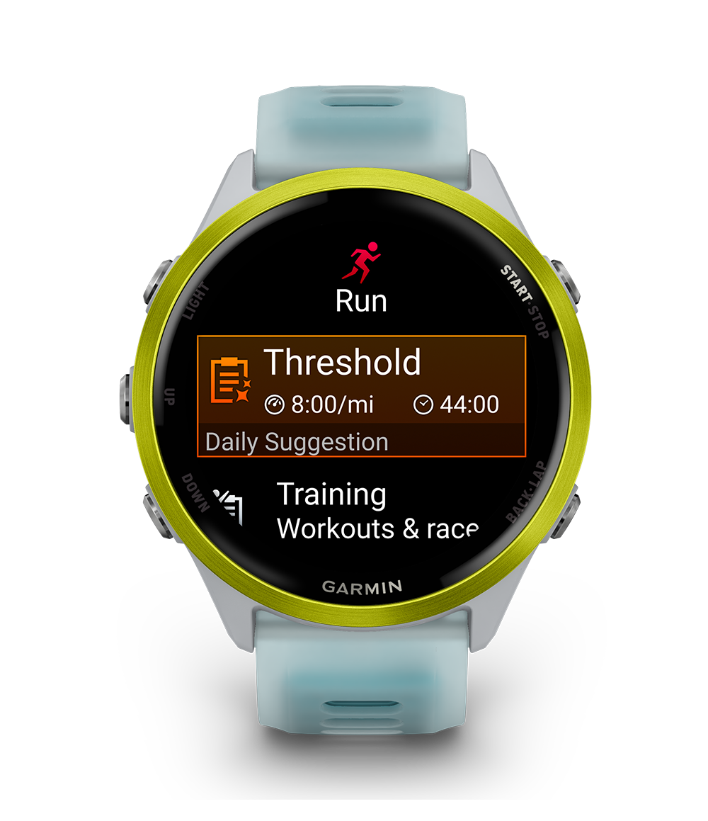 Forerunner 570 47mm Whitestone/Amp Yellow