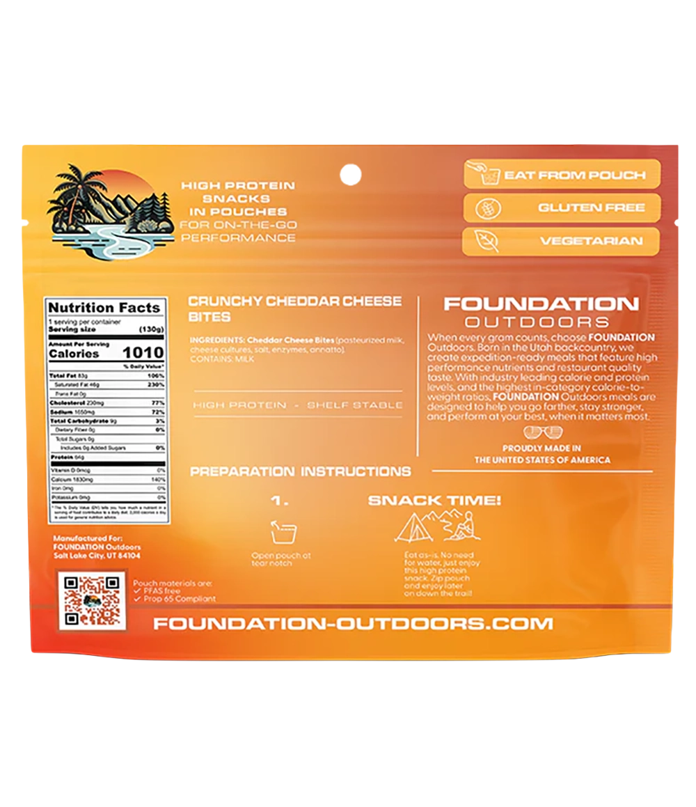 Crunchy Cheese Bites Trail Size 45g Cheddar