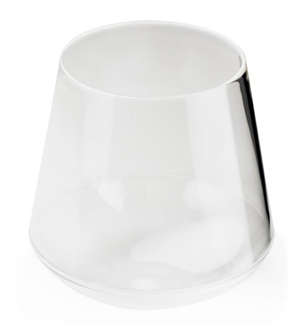 Stemless Red Wine Glass