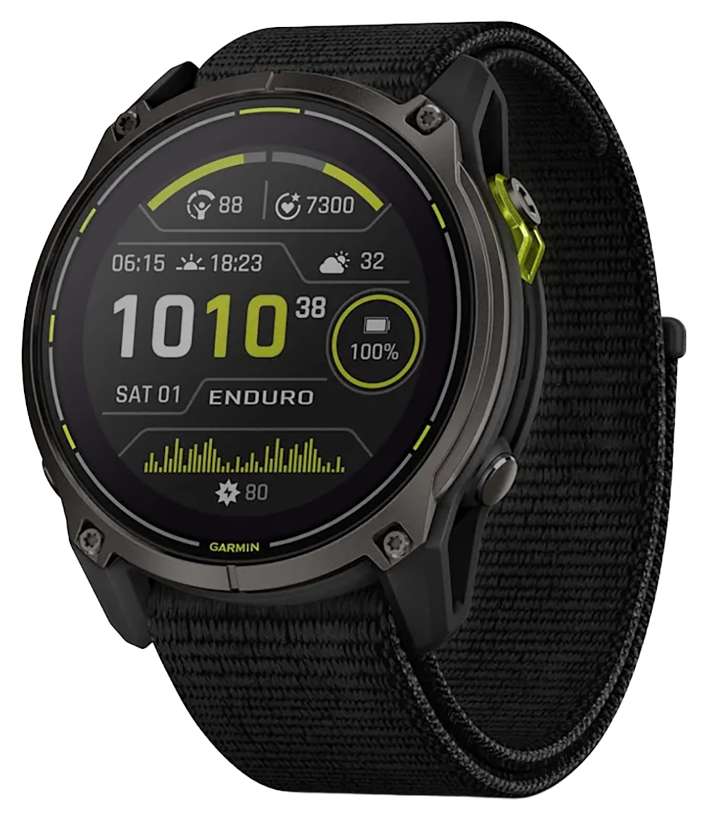 Enduro 3 Carbon Gray Titanium w/Black Band