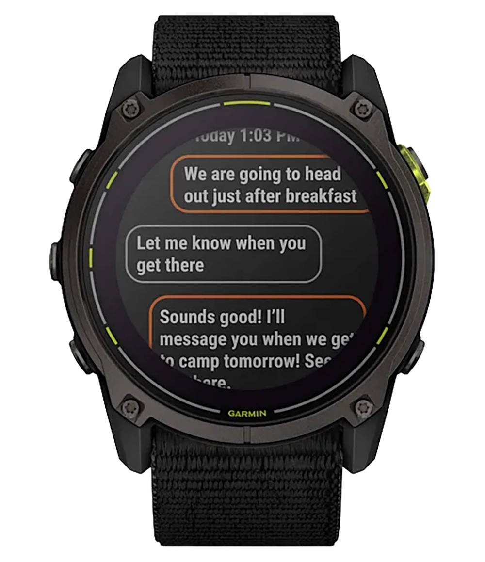 Enduro 3 Carbon Gray Titanium w/Black Band