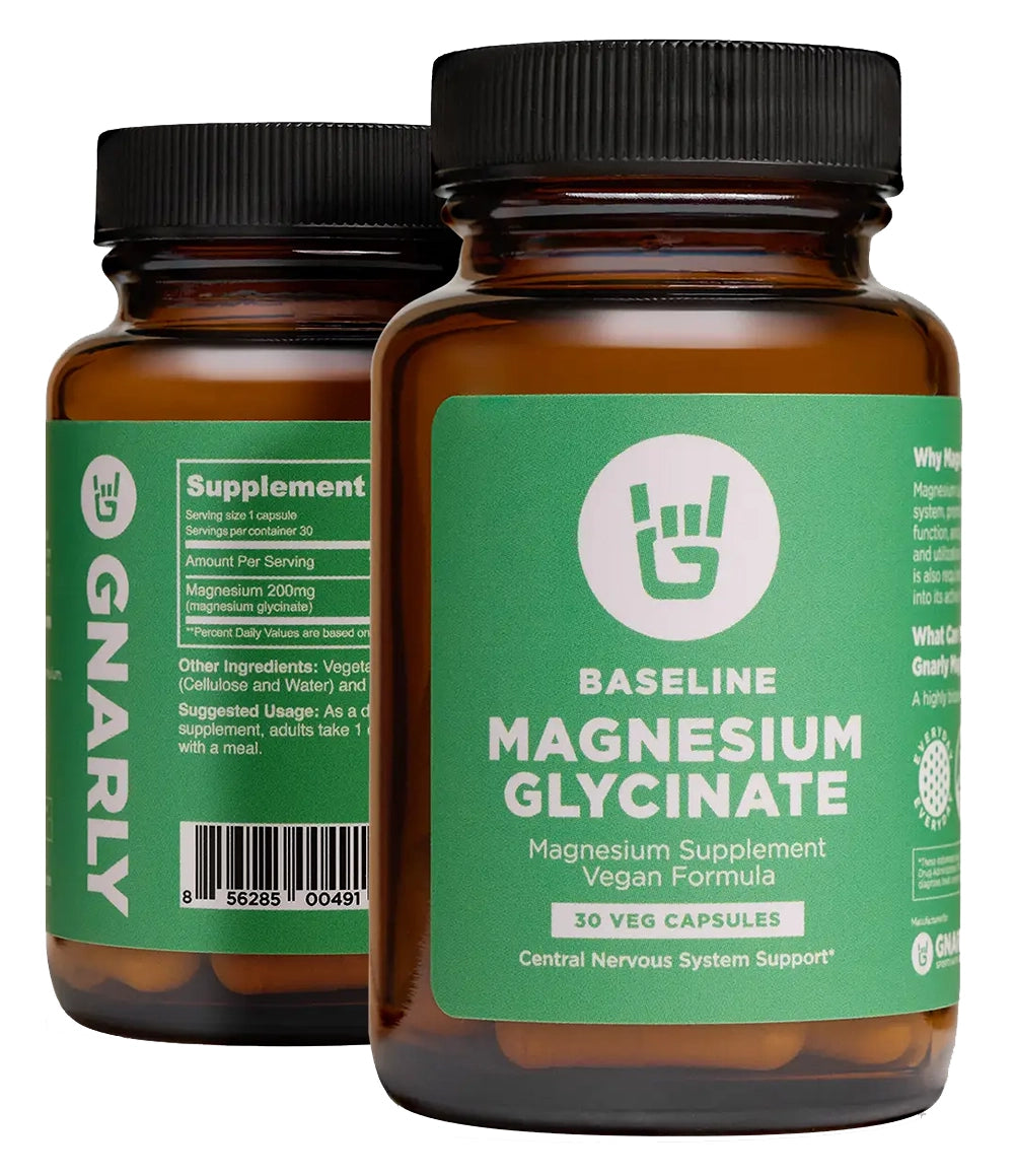 Gnarly Baseline Mg Glycinate 30 SRV