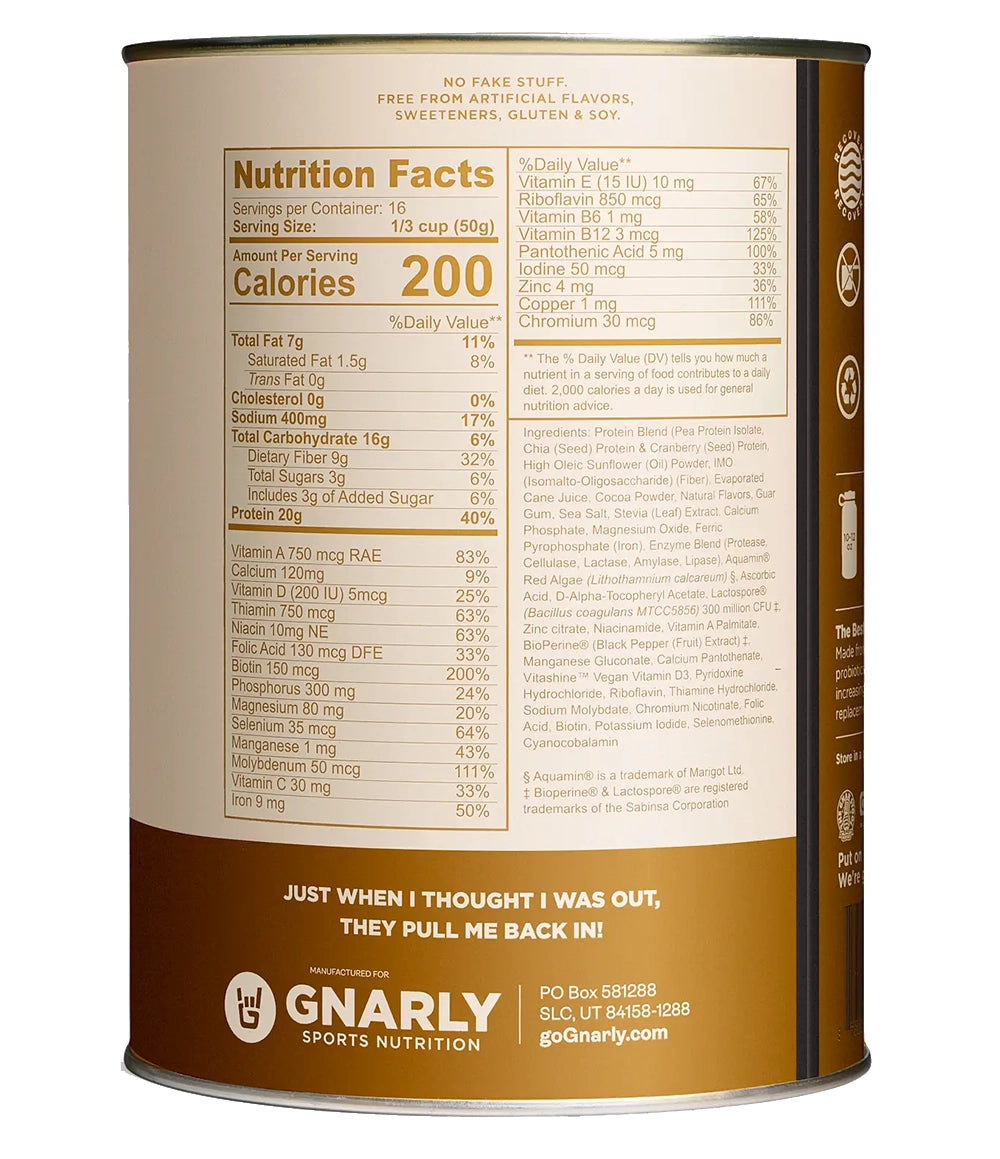 Gnarly Vegan Protein 16 SRV