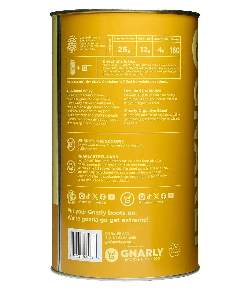 Gnarly Whey Protein 20 SRV