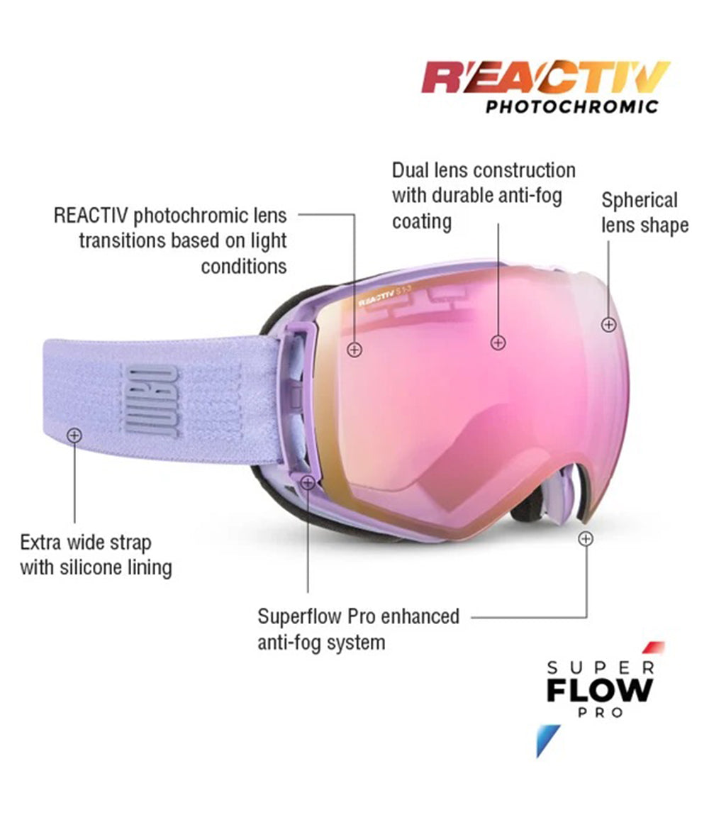 Lightyear Goggle Purple REACTIV  1-3 HC