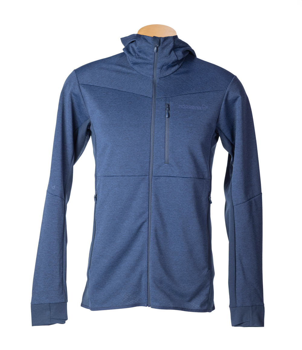 Ingrid hooded jacket night cheap blue