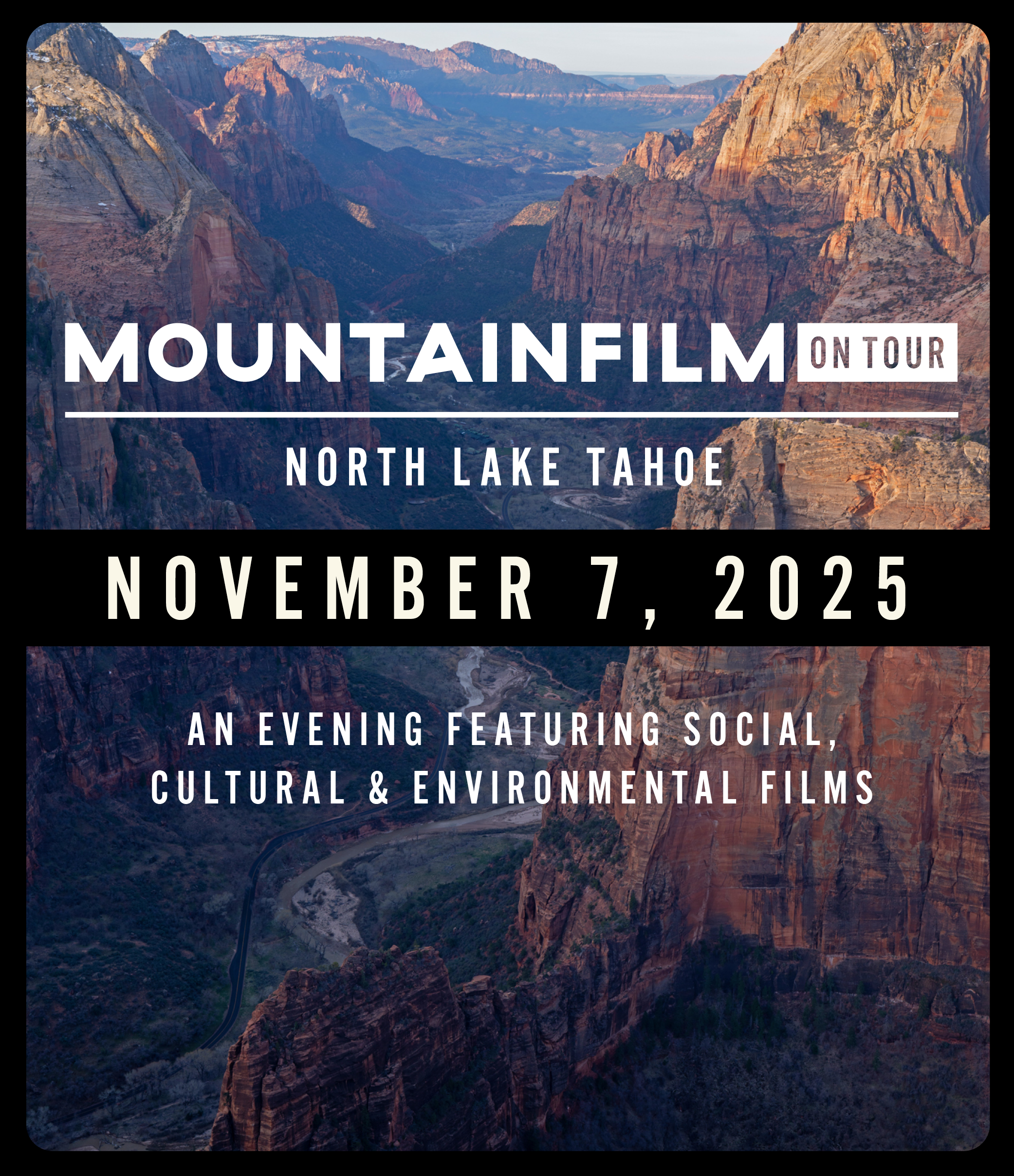 Mountainfilm on Tour North Lake Tahoe 2025 Night #1 Ticket Kid & Adult