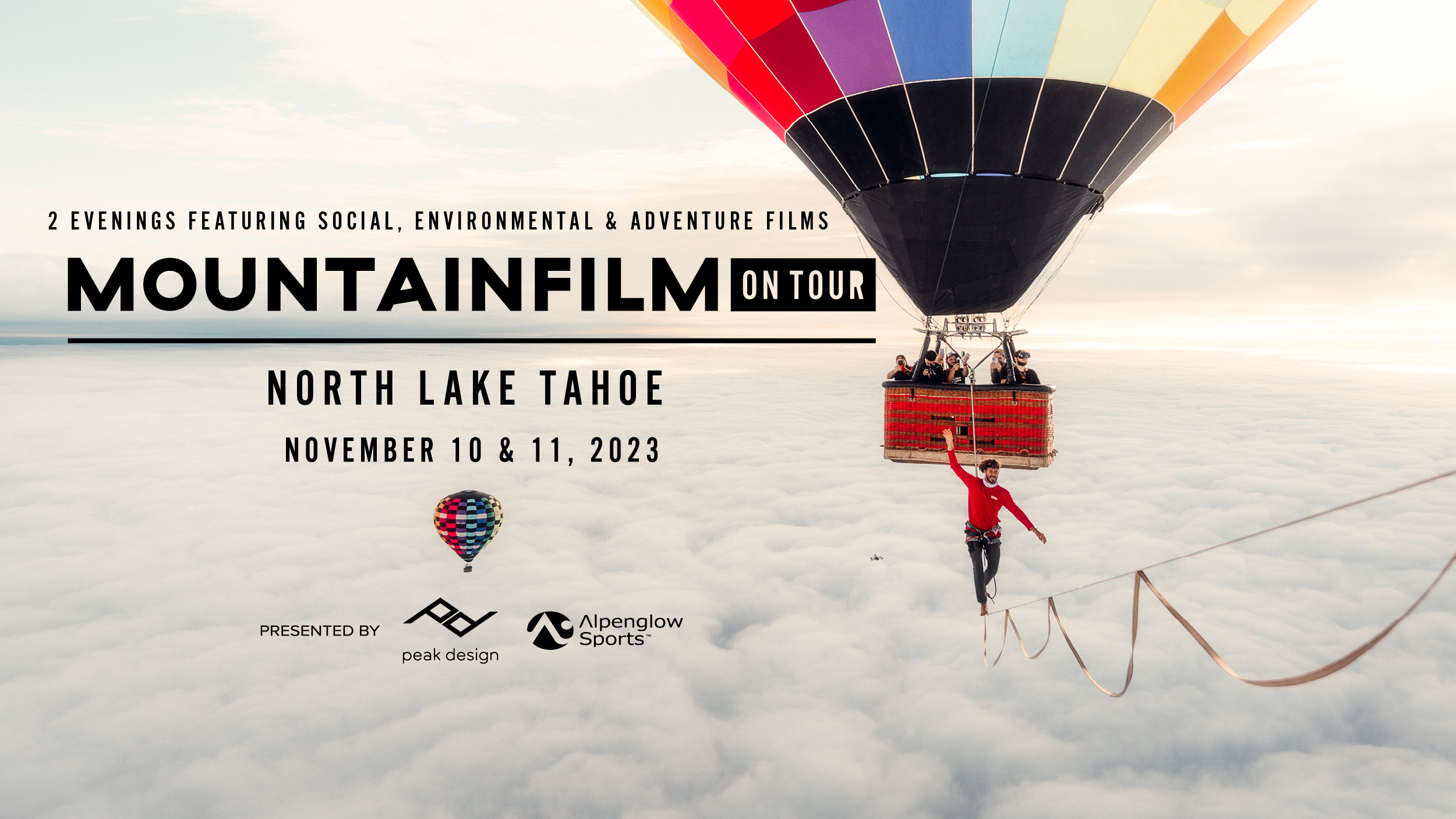 Mountainfilm On Tour Ad - 2 Evenings Featuring Social, Environmental, & Adventure Films