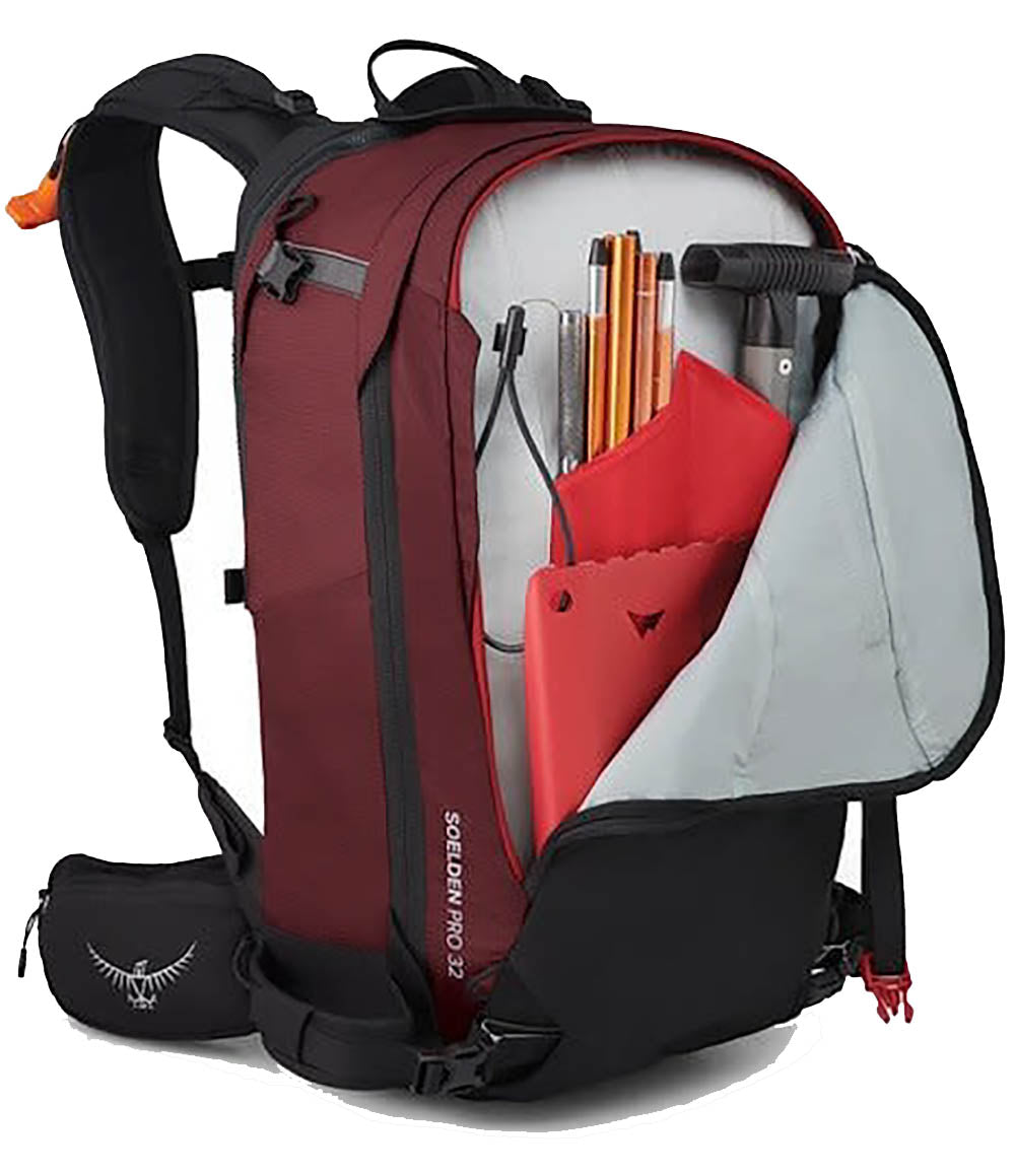 Soelden Pro E2 Airbag Pack 32 Red Mountain