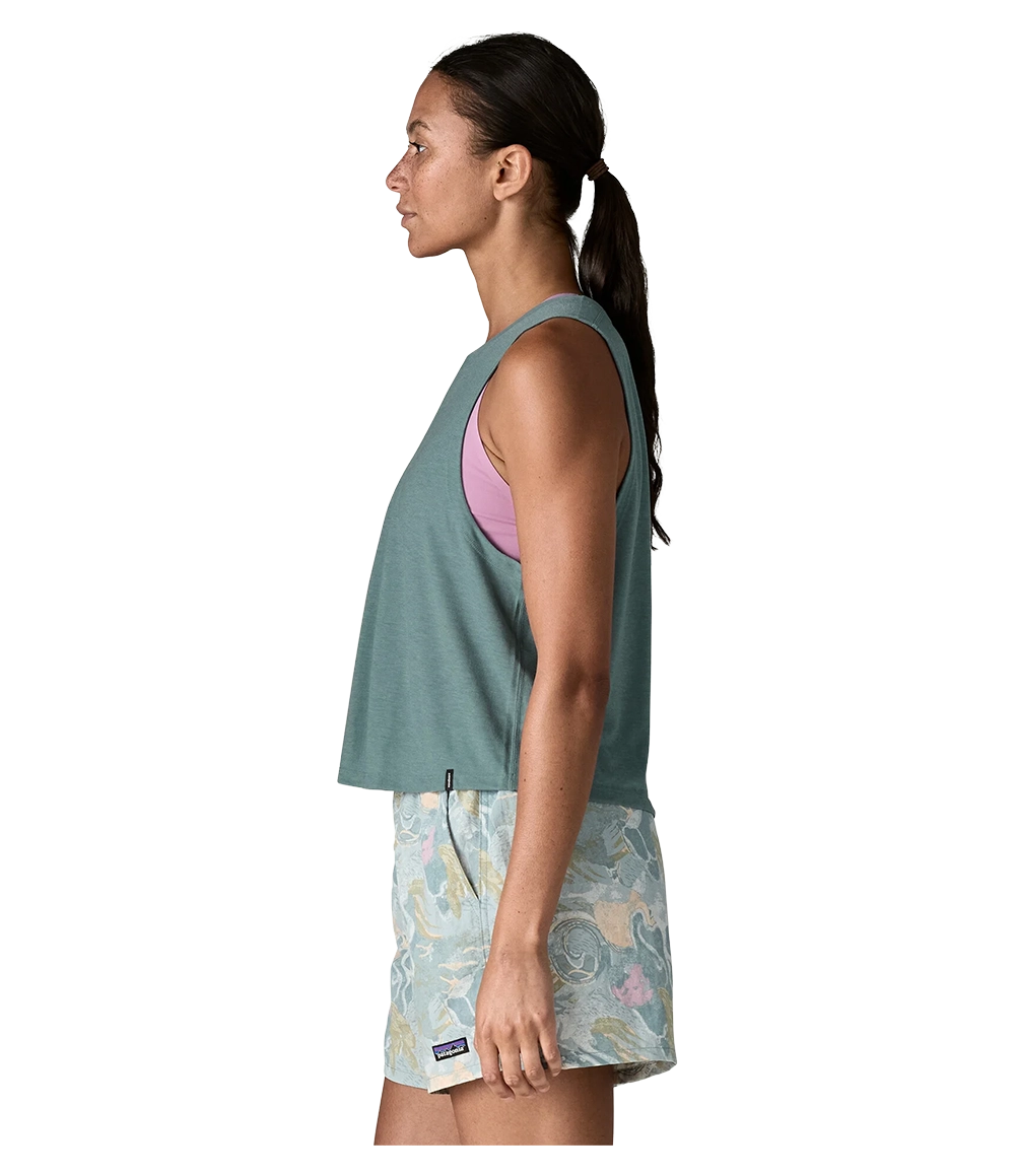 W Cap Cool Trail Cropped Tank