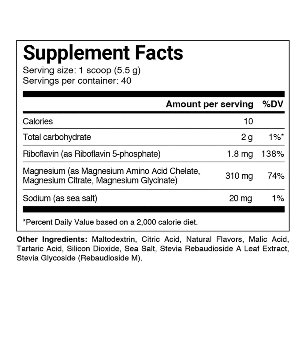Triple Magnesium Professional Recovery Pineapple Coconut 40 SRV