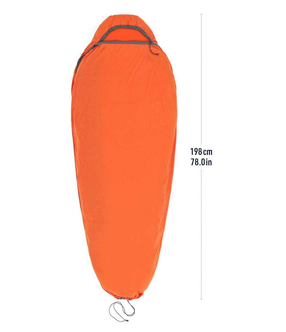 Reactor Extreme Sleeping Bag Liner Mummy Compact