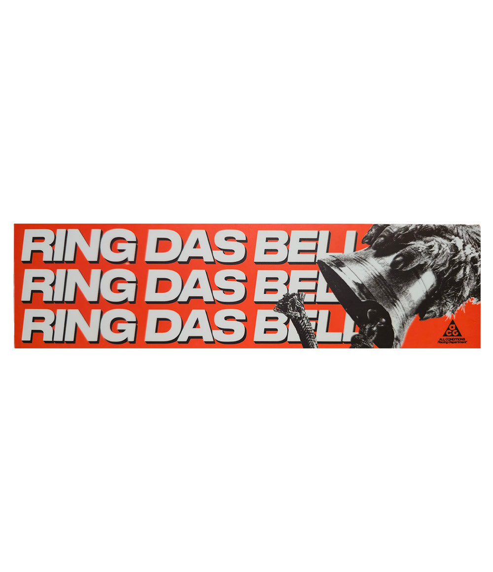 ACG X Broken Arrow Bumper Sticker - Ring Das Bell