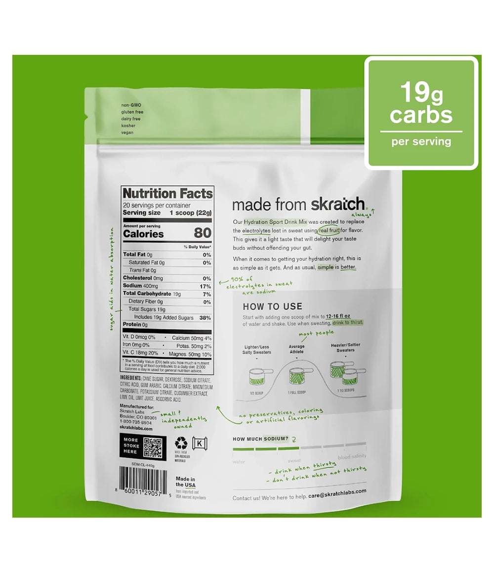 Cucumber + Lime Sport Hydration